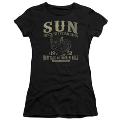 Sun Records - Womens Rockabilly Bird T-Shirt