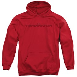 Terminator - Mens Logo Outline Pullover Hoodie