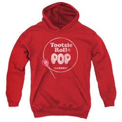Tootsie Roll - Youth Tootsie Roll Pop Logo Pullover Hoodie