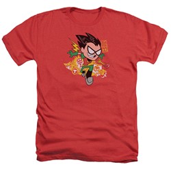 Teen Titans Go - Mens Robin Heather T-Shirt