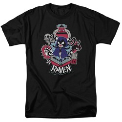 Teen Titans Go - Mens Raven T-Shirt