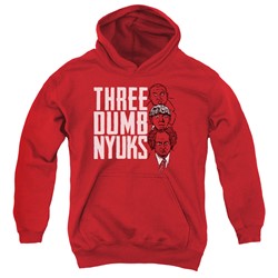 Three Stooges - Youth Three Dumb Nyuks Pullover Hoodie