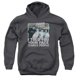 Three Stooges - Youth Scares People Pullover Hoodie