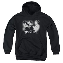Three Stooges - Youth Turst Us Pullover Hoodie