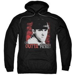 Three Stooges - Mens Get Outta Here Pullover Hoodie
