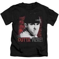 Three Stooges - Little Boys Get Outta Here T-Shirt