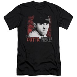 Three Stooges - Mens Get Outta Here Slim Fit T-Shirt