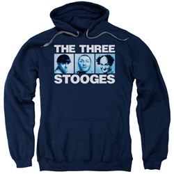 Three Stooges - Mens Three Squares Pullover Hoodie
