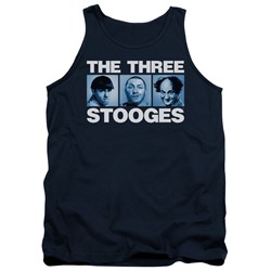 Three Stooges - Mens Three Squares Tank Top