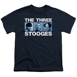 Three Stooges - Big Boys Three Squares T-Shirt