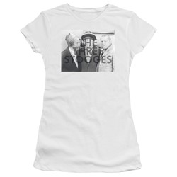 Three Stooges - Womens Cutoff T-Shirt