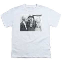Three Stooges - Big Boys Cutoff T-Shirt