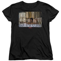 Scarface - Womens Bathtub T-Shirt