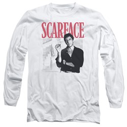 Scarface - Mens Stairway Long Sleeve T-Shirt