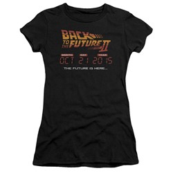Back To The Future Ii - Womens Future Is Here T-Shirt