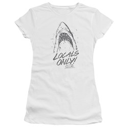 Jaws - Womens Locals Only T-Shirt