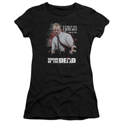 Shaun Of The Dead - Womens Hero Must Rise T-Shirt