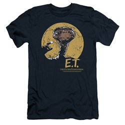 Et - Mens Moon Frame Slim Fit T-Shirt