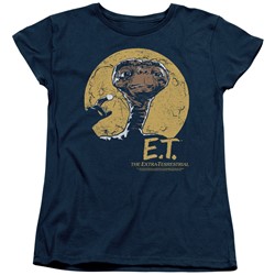 Et - Womens Moon Frame T-Shirt