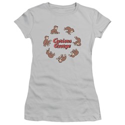 Curious George - Womens Rolling Fun Der T-Shirt