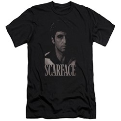 Scarface - Mens B&W Tony Slim Fit T-Shirt