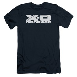 Xo Manowar - Mens Logo Slim Fit T-Shirt