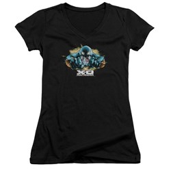 Xo Manowar - Womens Xo Fly V-Neck T-Shirt