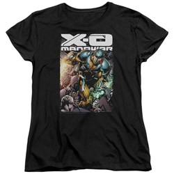 Xo Manowar - Womens Pit T-Shirt