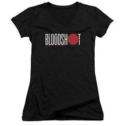 Bloodshot - Womens Logo V-Neck T-Shirt