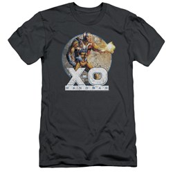 Xo Manowar - Mens Vintage Manowar Slim Fit T-Shirt