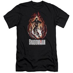 Shadowman - Mens Burst Slim Fit T-Shirt