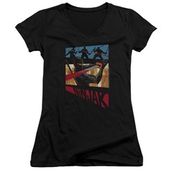 Ninjak - Womens Panel V-Neck T-Shirt