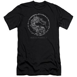 Mortal Kombat - Mens Stone Seal Slim Fit T-Shirt