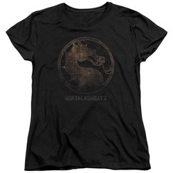 Mortal Kombat - Womens Metal Seal T-Shirt