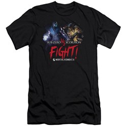 Mortal Kombat - Mens Fight Slim Fit T-Shirt