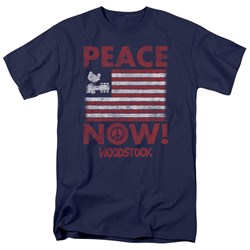 Woodstock - Mens Peace Now T-Shirt