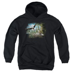 Wildlife - Youth Spring Bald Eagles Pullover Hoodie