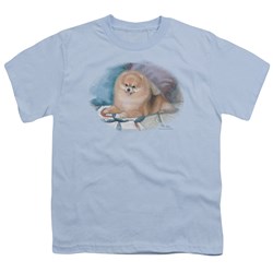 Wildlife - Big Boys Pomeranian Portrait T-Shirt