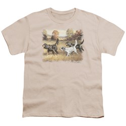 Wildlife - Big Boys Three Setters T-Shirt