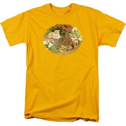 Wildlife - Mens Kittens And Mums T-Shirt