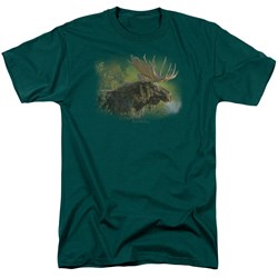 Wildlife - Mens Crisp Fall Morning T-Shirt