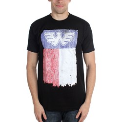 Waylon Jennings - Mens Texas State Flag T-Shirt