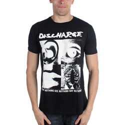 Discharge - Mens Hear Nothing T-Shirt