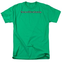 Tree Of Life - Adult Kelly Green S/S T-Shirt For Men