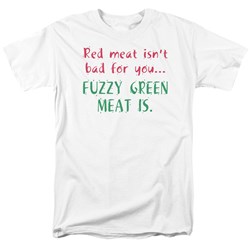 Red Meat - Adult White S/S T-Shirt For Men