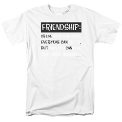 Friendship - Adult Safari Green S/S T-Shirt For Men