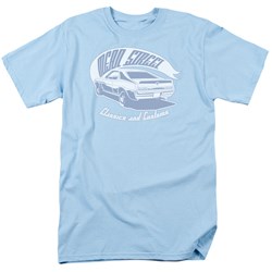 Mean Street - Adult Light Blue S/S T-Shirt For Men