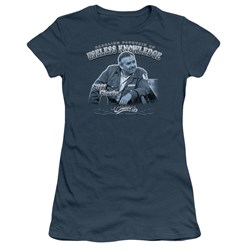 Cbs - Fountain Of Knowledge Juniors T-Shirt In Slate