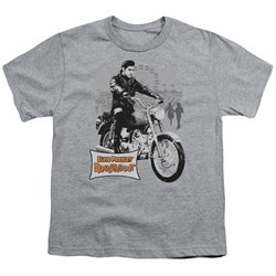 Elvis - Roustabout Poster Big Boys T-Shirt In Heather