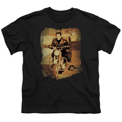 Elvis - Hit The Road Big Boys T-Shirt In Black